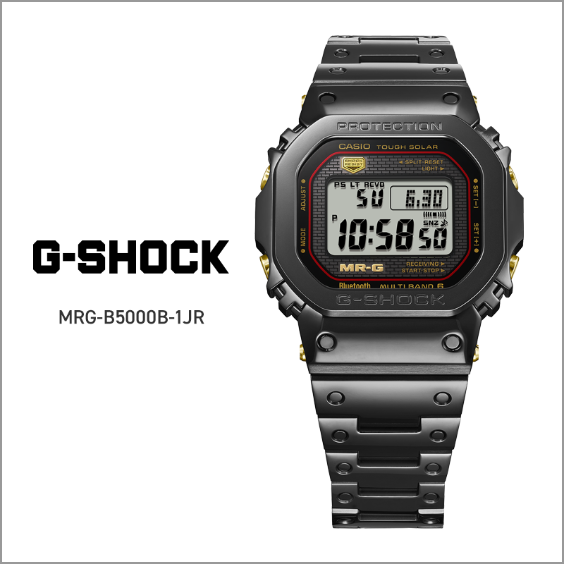 Bluetooth®搭載電波ソーラー腕時計 MRG-B5000B-1JR