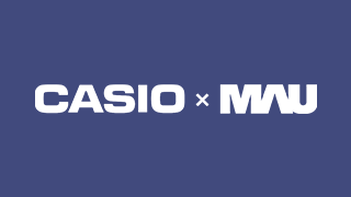 CASIO × MAU産学共同プロジェクト