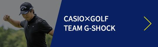 CASIO×GOLF TEAM G-SHOCK