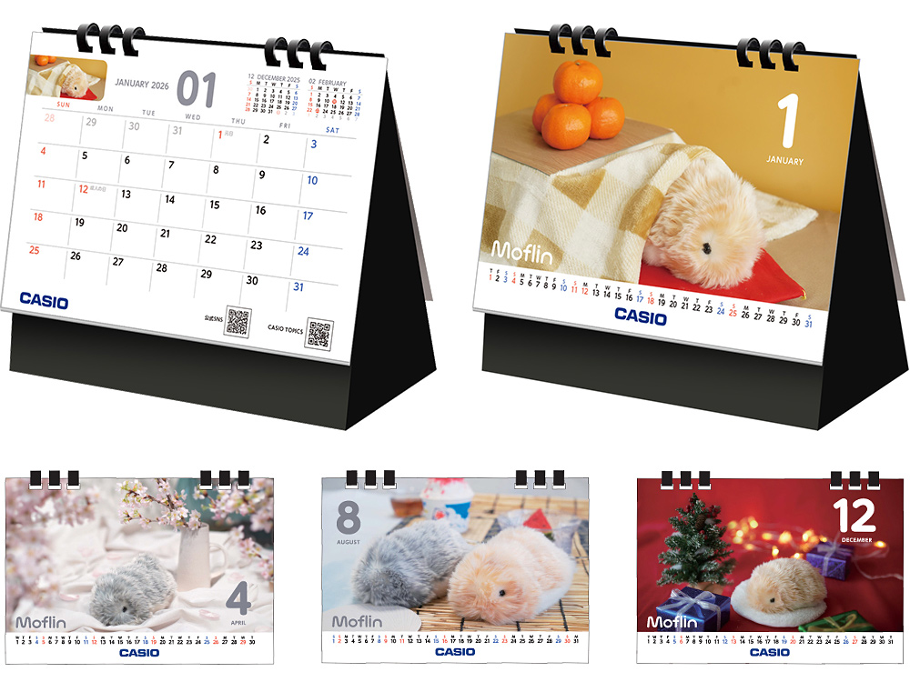 2026年カシオオリジナルカレンダー