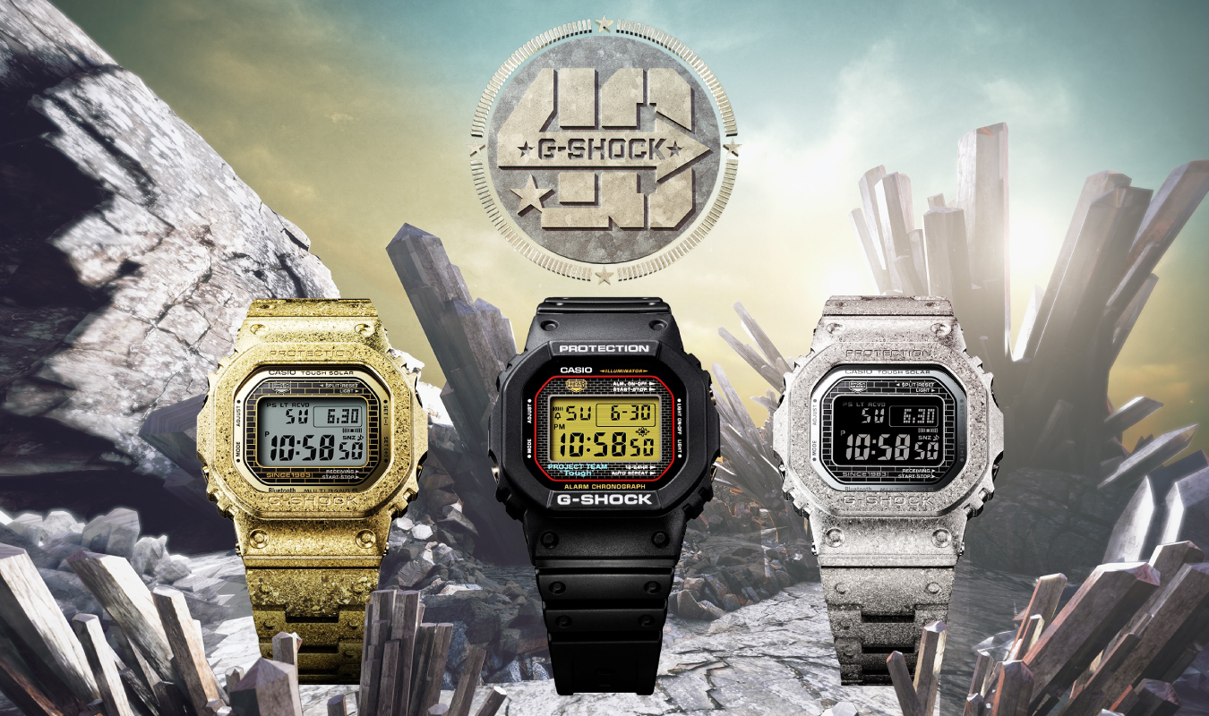 深層硬化処理でステンレスの硬度を高めた“G-SHOCK” | CASIO