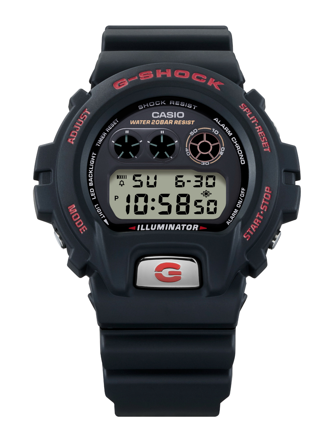 DW-6900」シリーズ誕生30周年を記念した“G-SHOCK” | CASIO