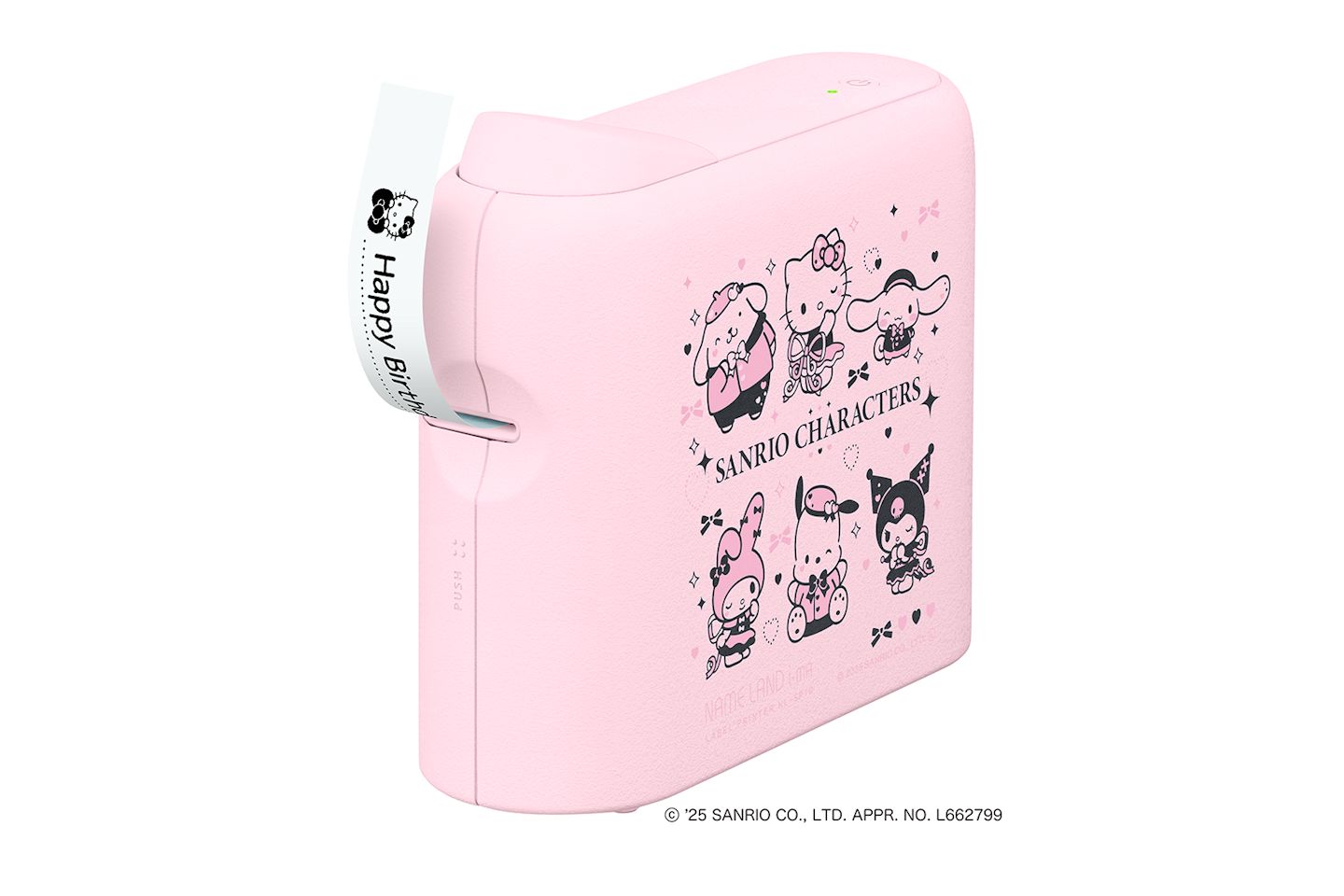 CASIO NAME LAND サンリオ サンリオキャラクターのラベルが作れるラベルプリンター | CASIO