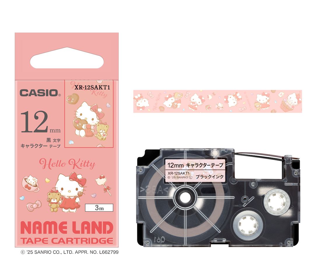 サンリオキャラクターのラベルが作れるラベルプリンター | CASIO