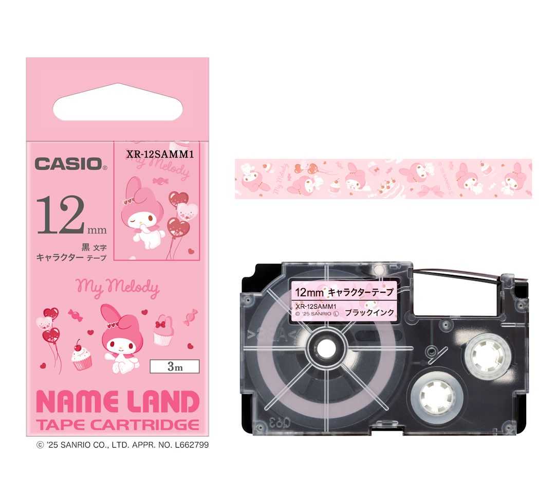 サンリオキャラクターのラベルが作れるラベルプリンター | CASIO