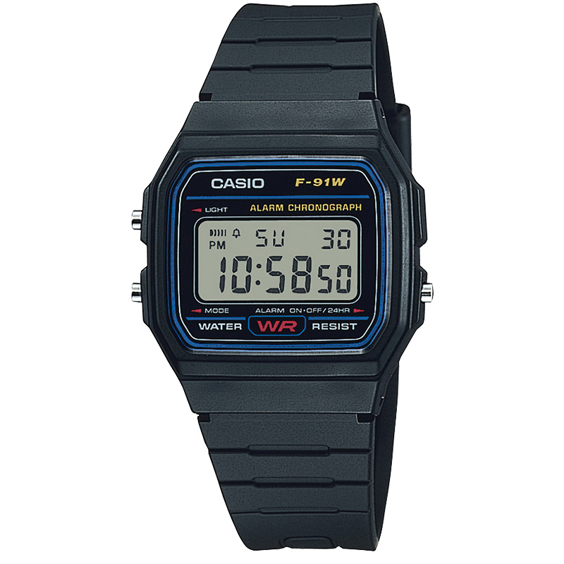 「F-91W」製品カット