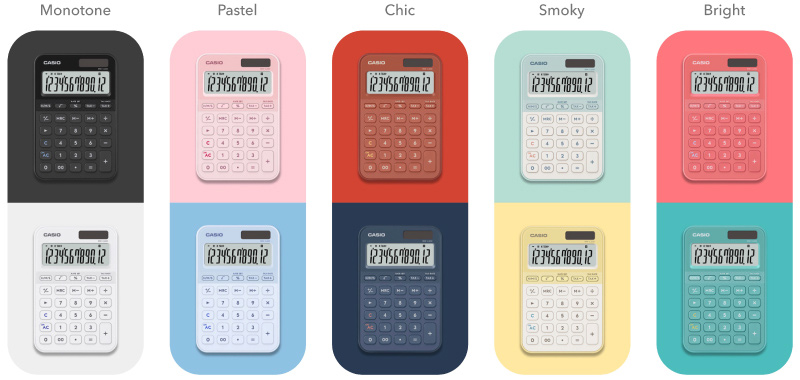 カラフル電卓の製品画像