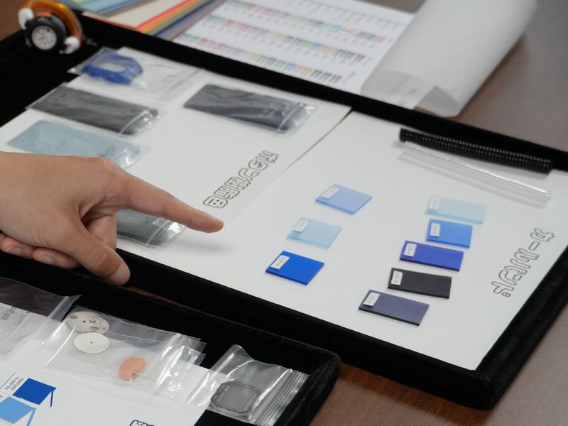 カラー樹脂サンプルの画像