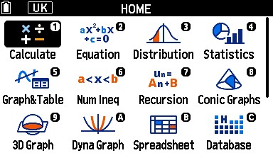United Kingdomのトップ画面の画像