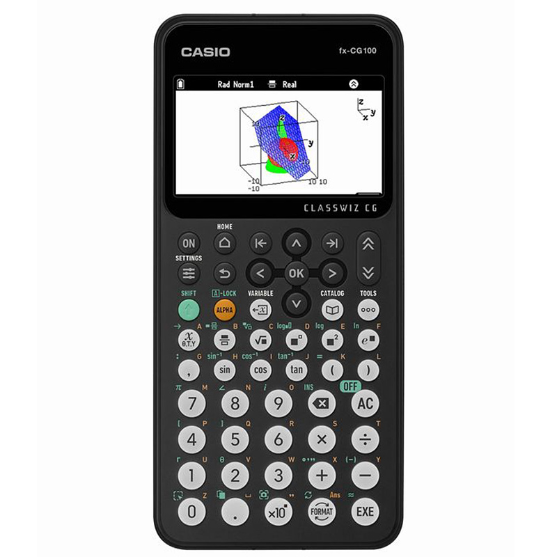 「fx-CG100」製品カット