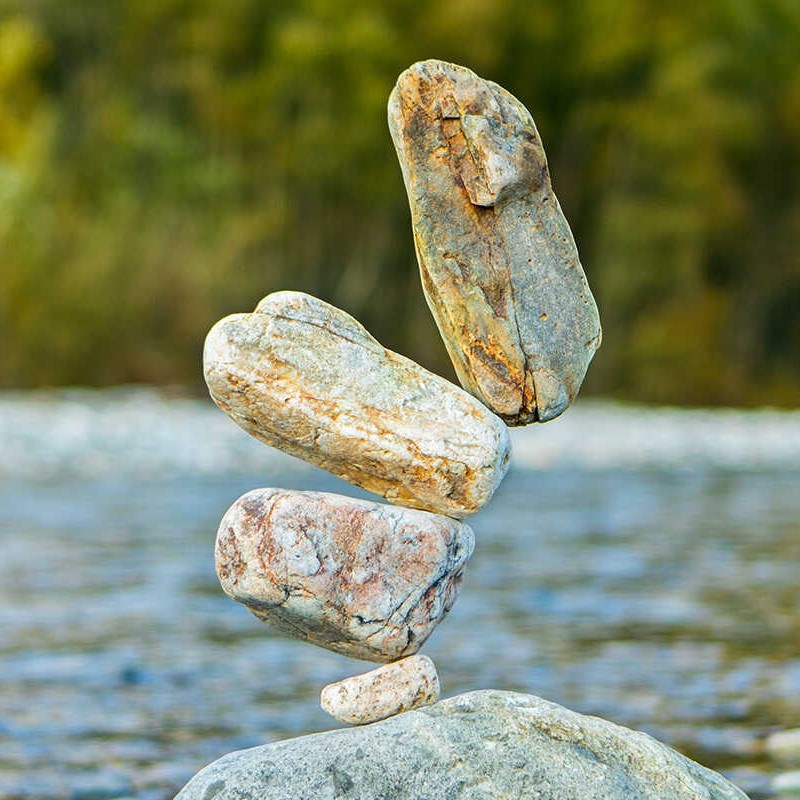 ロックバランシングの写真