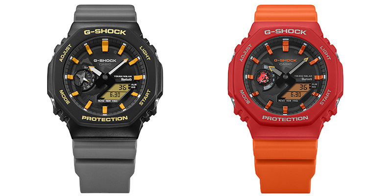 GA-B2100DF-1AJRとGA-B2100DF-4AJRの製品カット