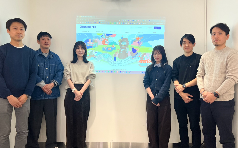 プロジェクトメンバーの集合写真