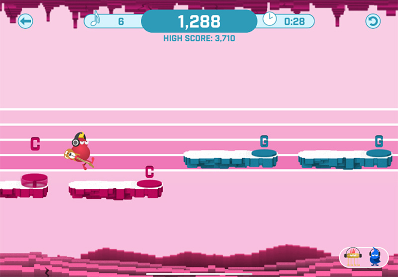 Springboardの画面