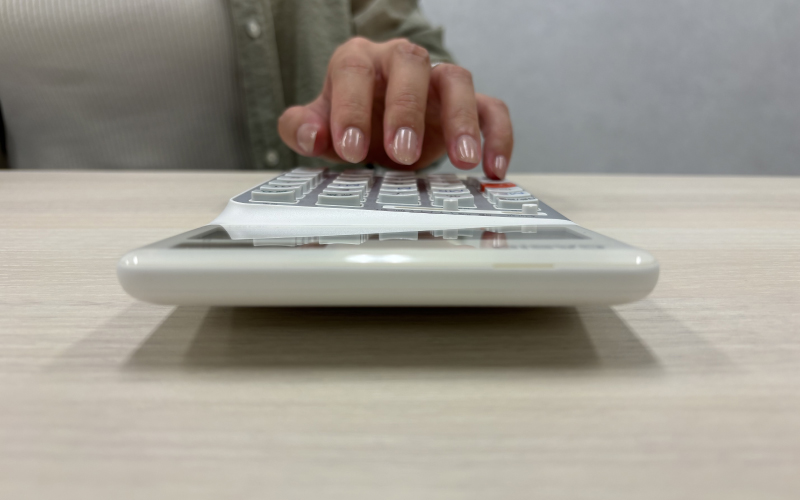 人間工学電卓の写真