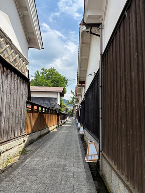 蔵通りの景色