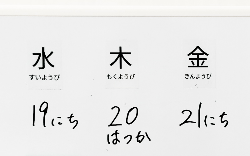 ホワイトボードの画像