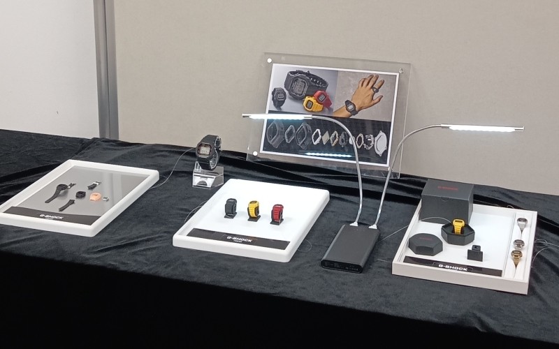 製品展示ブースの画像