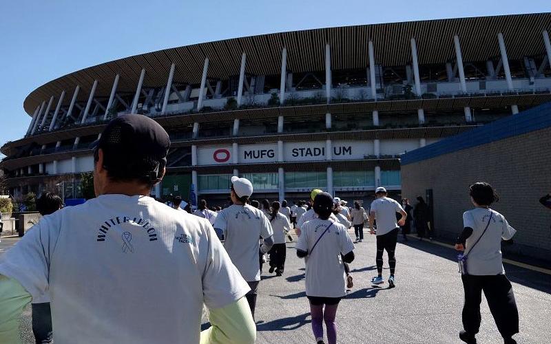 ランニングの様子