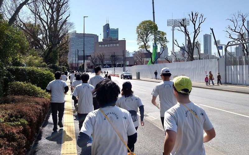 ランニングの様子