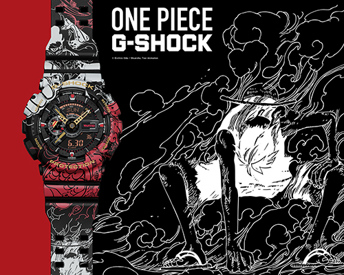 限定生産 G-SHOCK×ワンピースコラボ ルフィモデル-